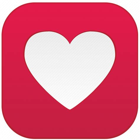 dating app with heart icon